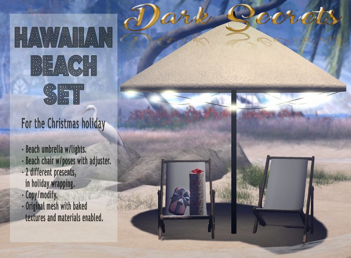 Dark Secrets – Hawaiian Beach Set