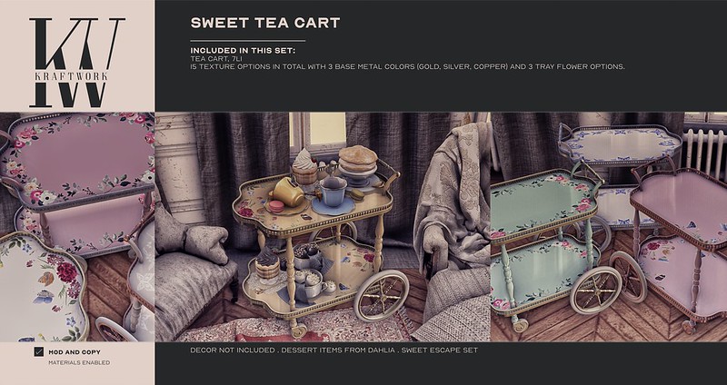 KraftWork - Sweet Tea Cart | Love to Decorate by All About Home