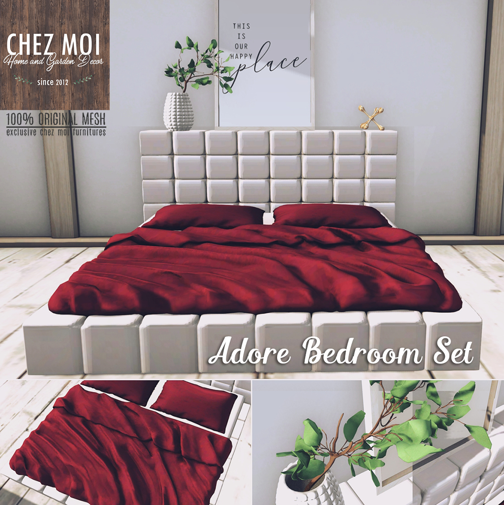 Chez Moi – Adore Bedroom Set