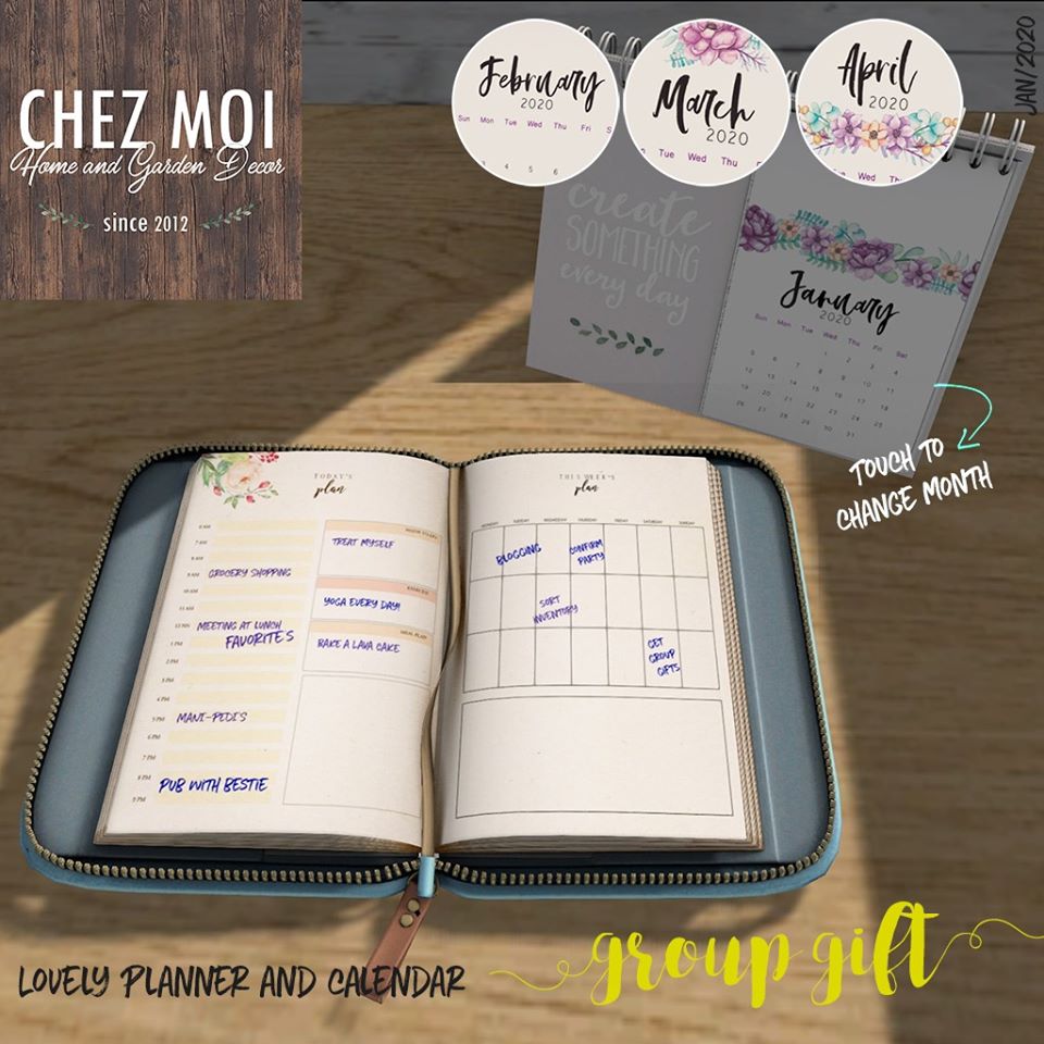 Chez Moi – Lovely Planner & Calendar