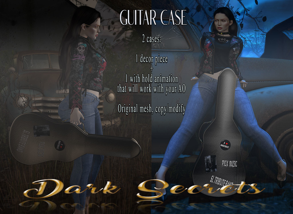 Dark Secrets – Guitar Case