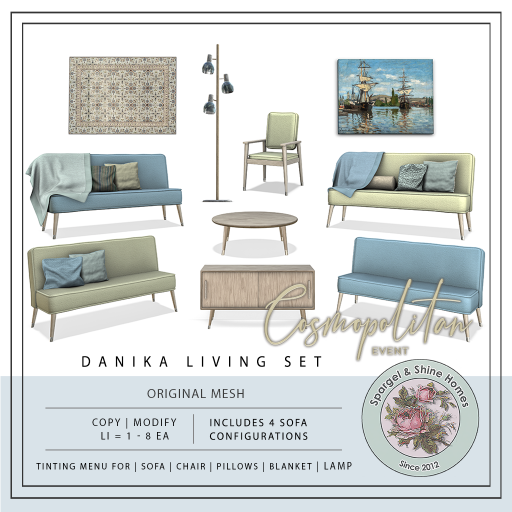 Spargel & Shine – Danika Living Set