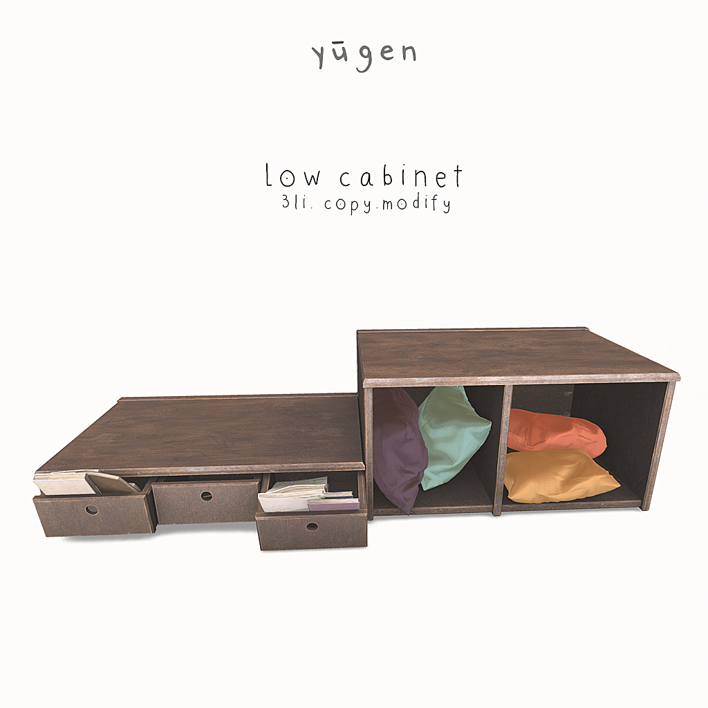 Yūgen – Low Cabinet