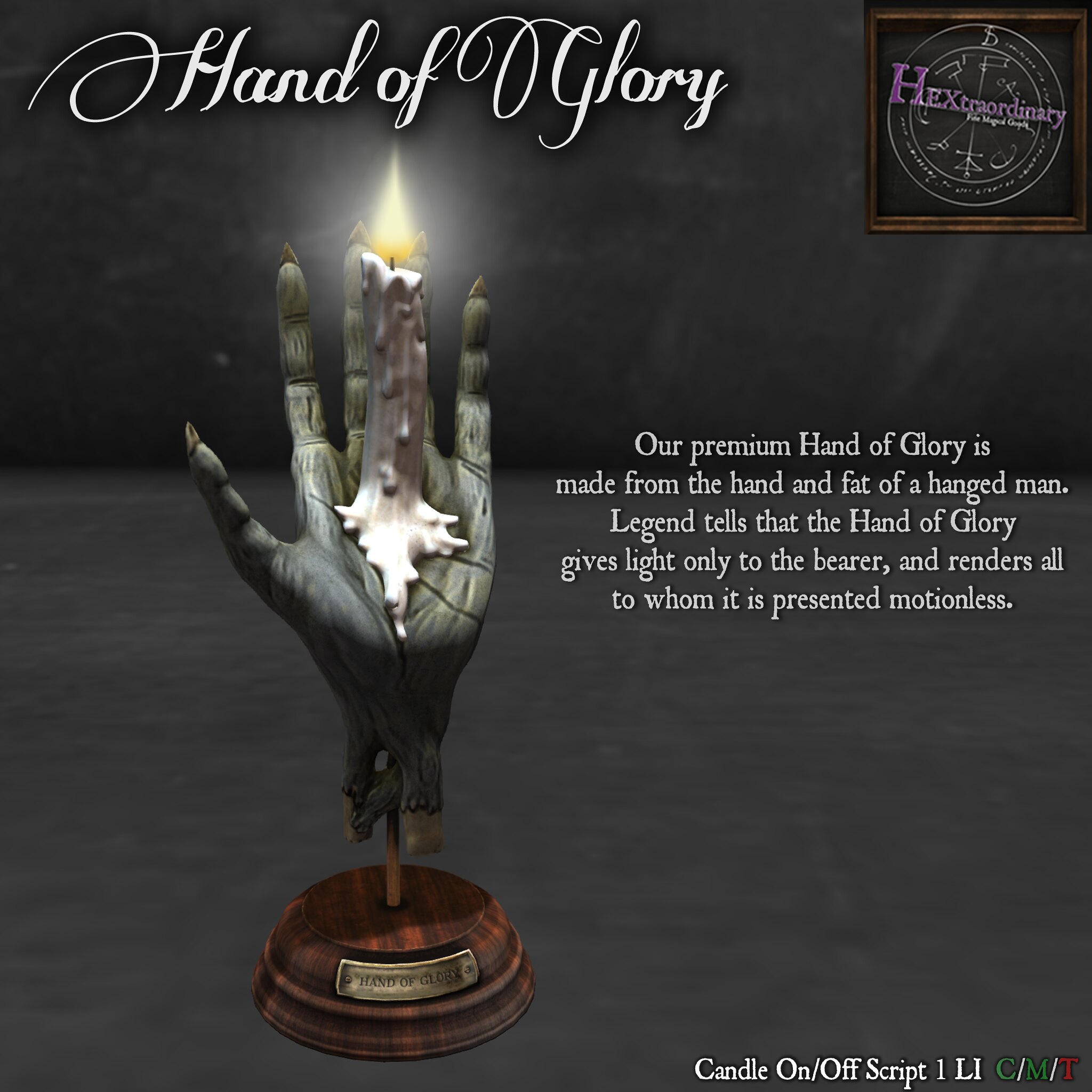 HEXtraordinary – Hand of Glory