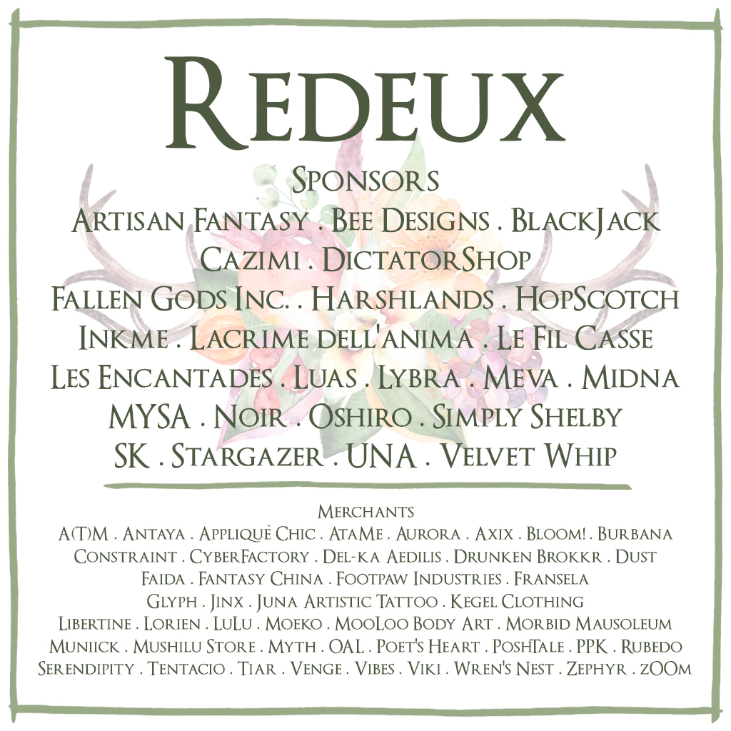 Press Release: Redeux – October 2020