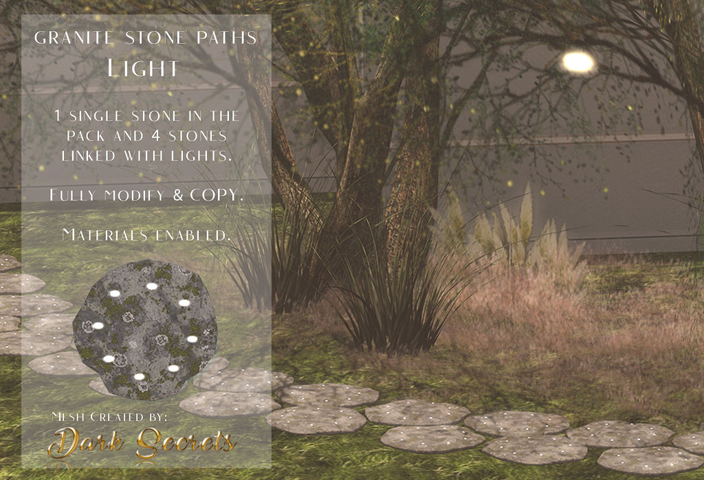 Dark Secrets – Granite Stone Paths