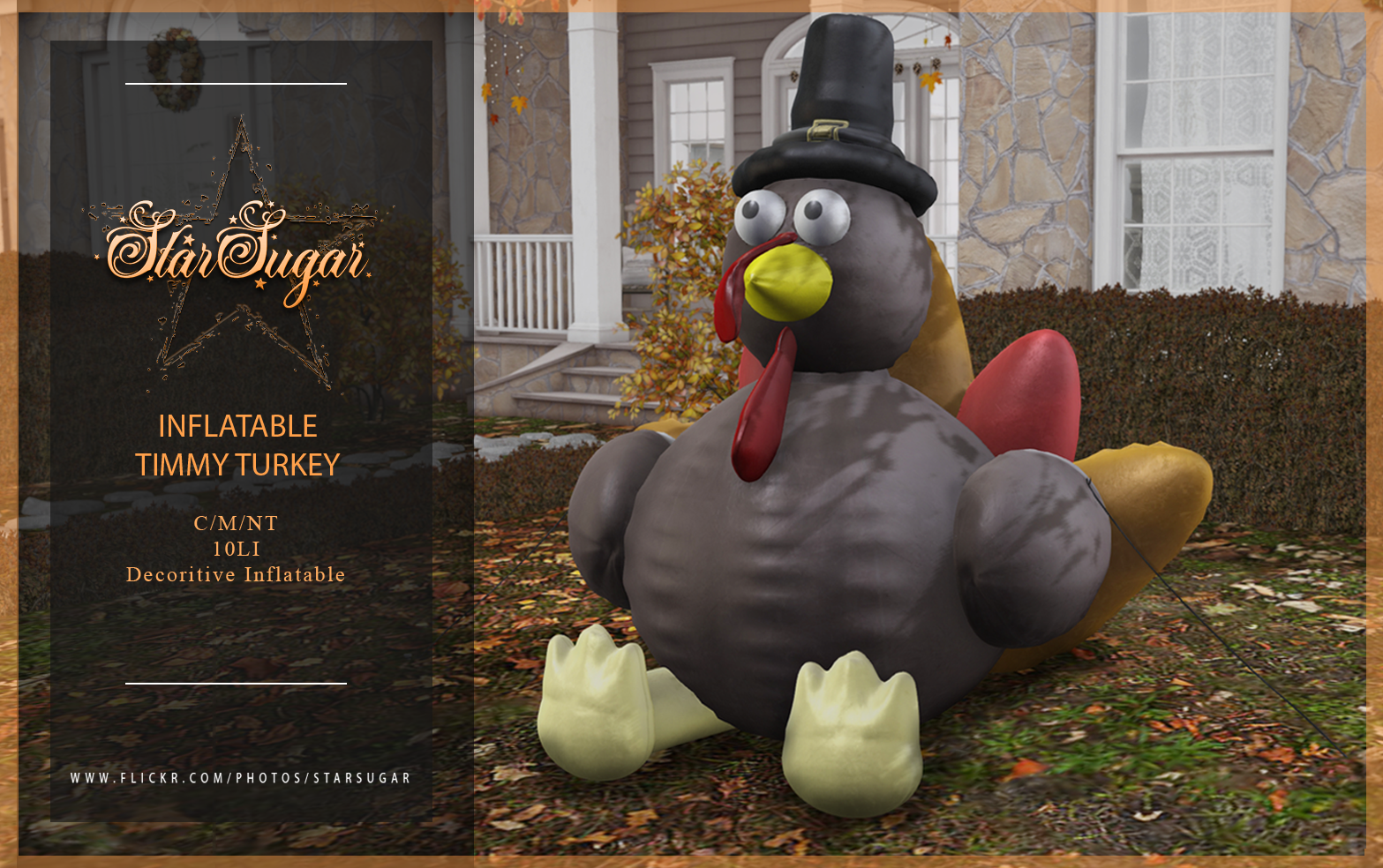 Star Sugar – Inflatable Timmy Turkey