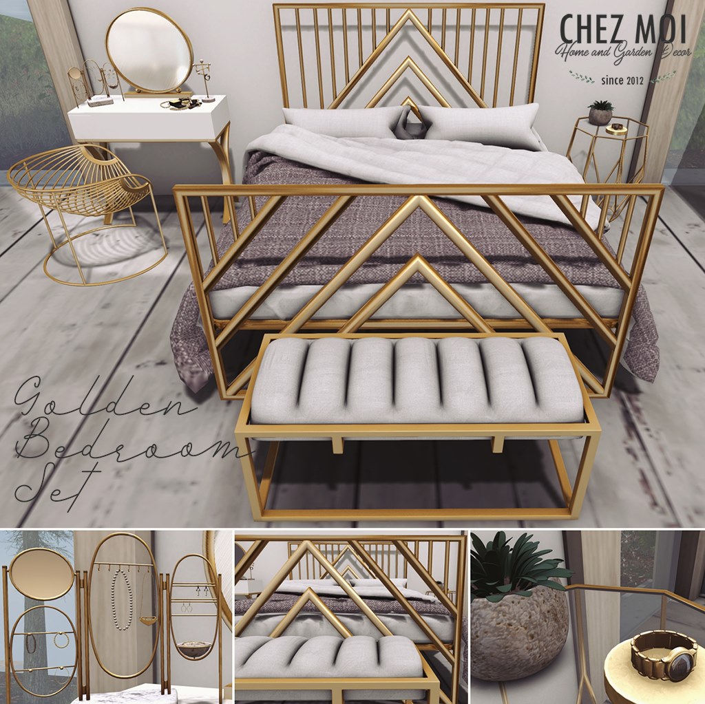 Chez Moi – Golden Bedroom