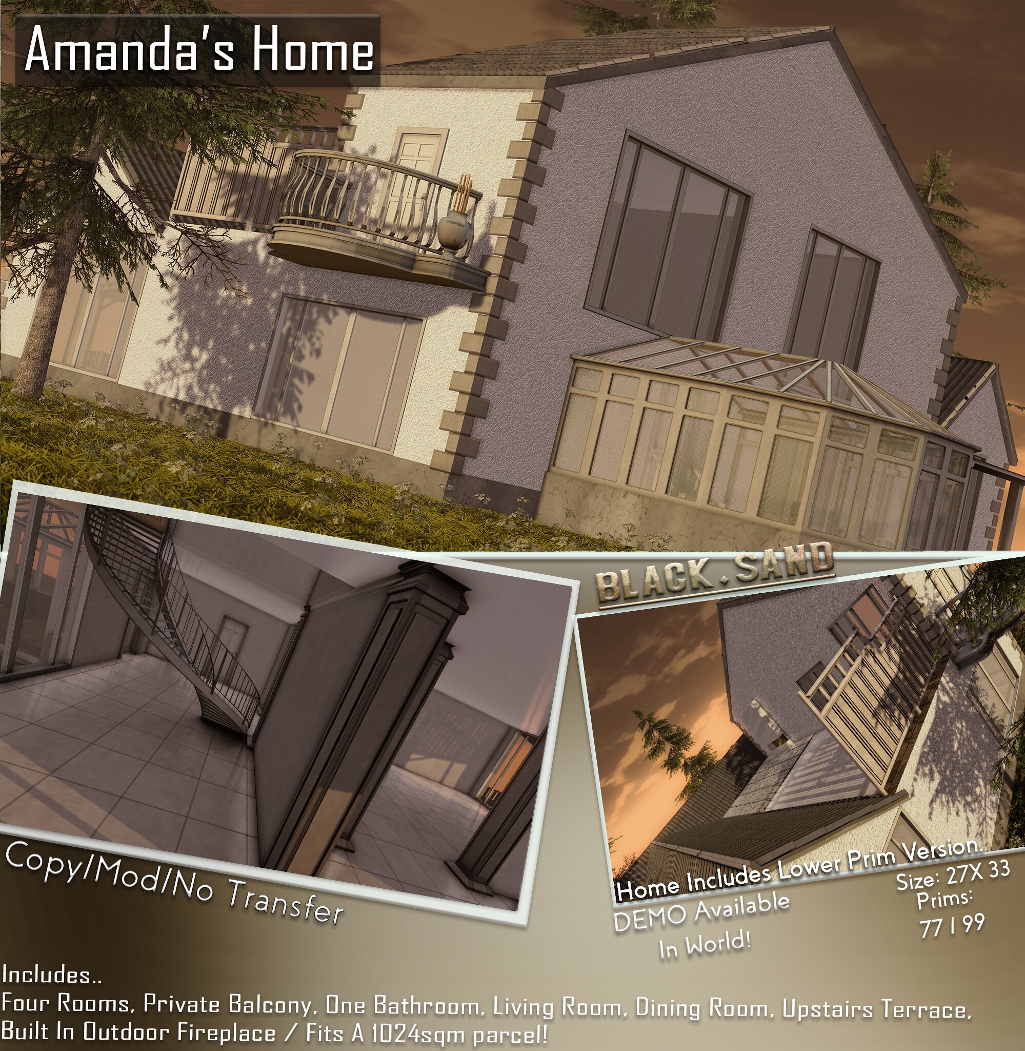 Black Sand – Amanda’s Home