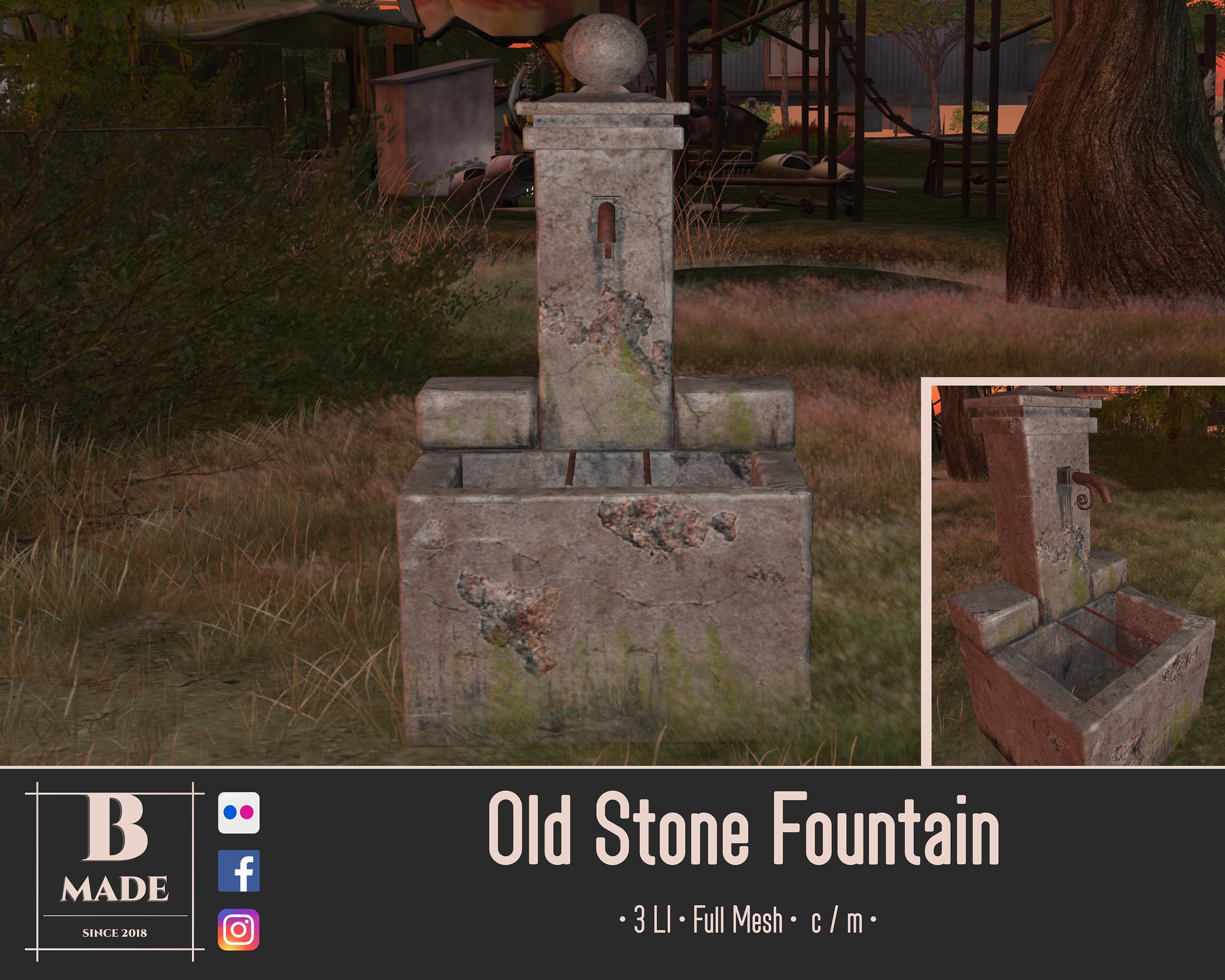 BMade – Old Stone Fountain