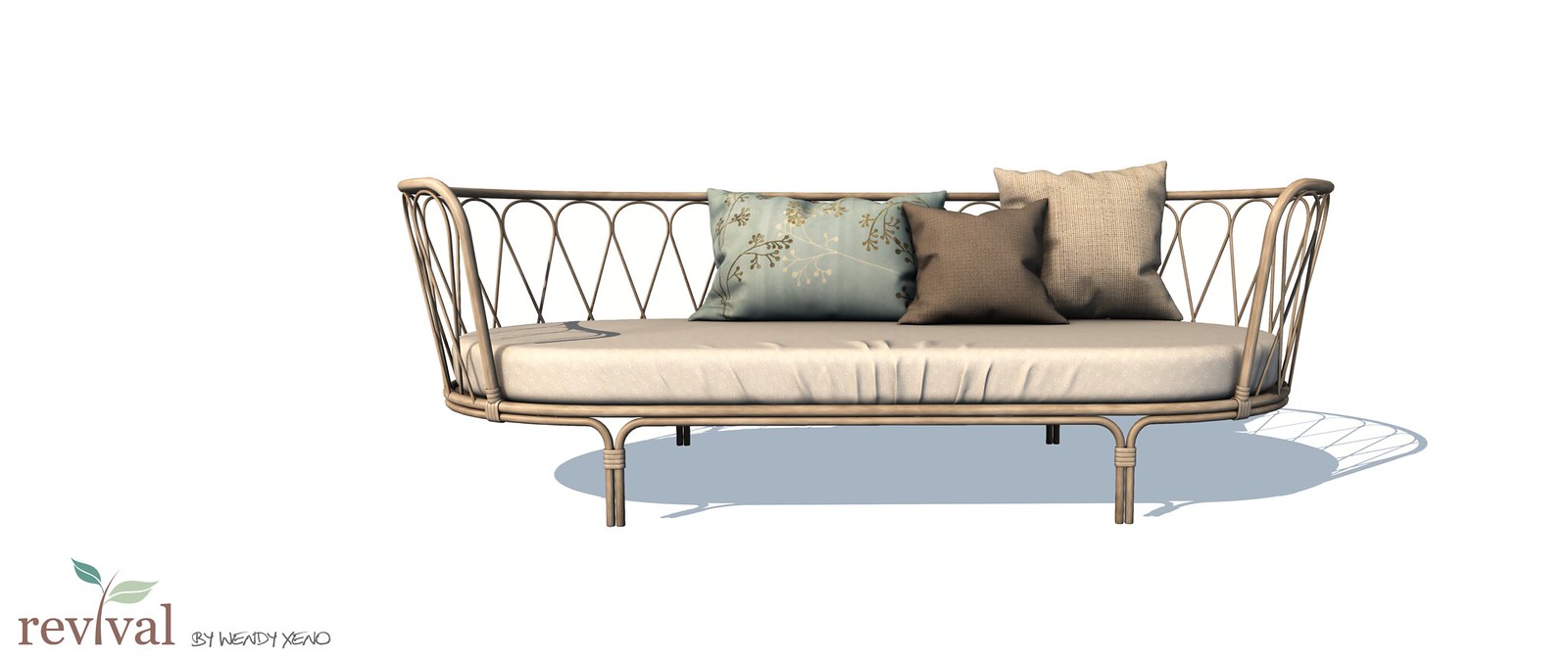 Revival – Rattan Sofa