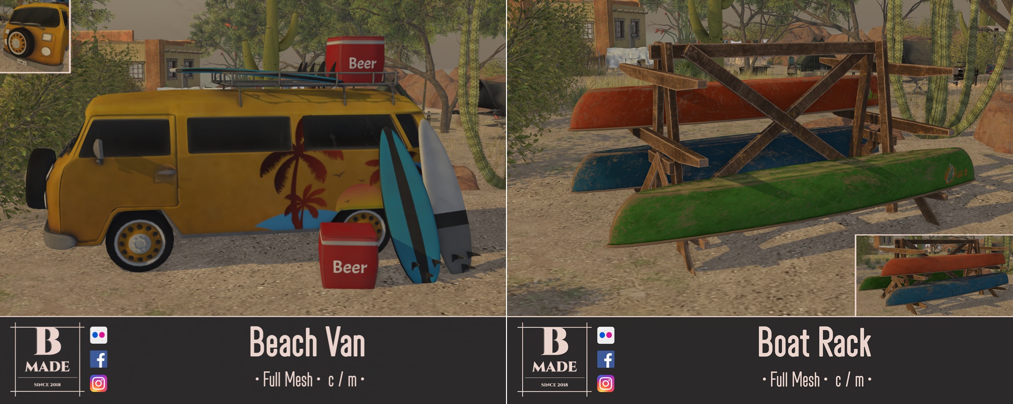 BMade – Beach Van and Boat Rack