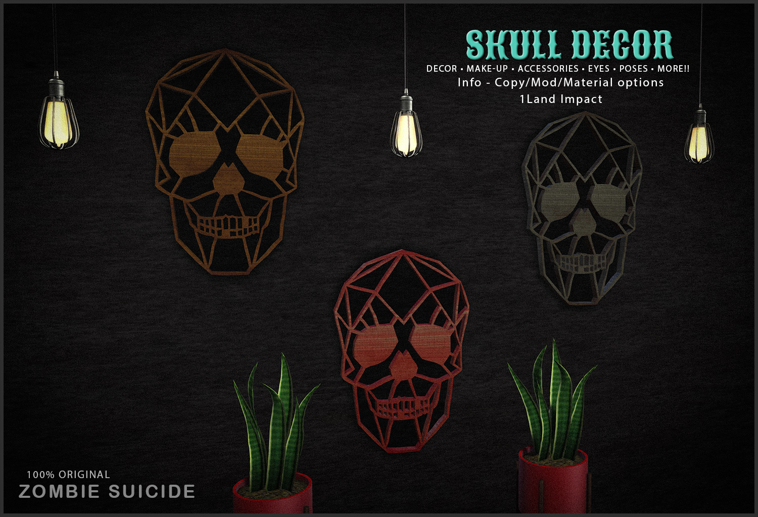 Zombie Suicide – Skull Decor