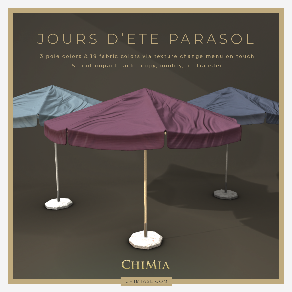 ChiMia – Jours D’ete Parasol