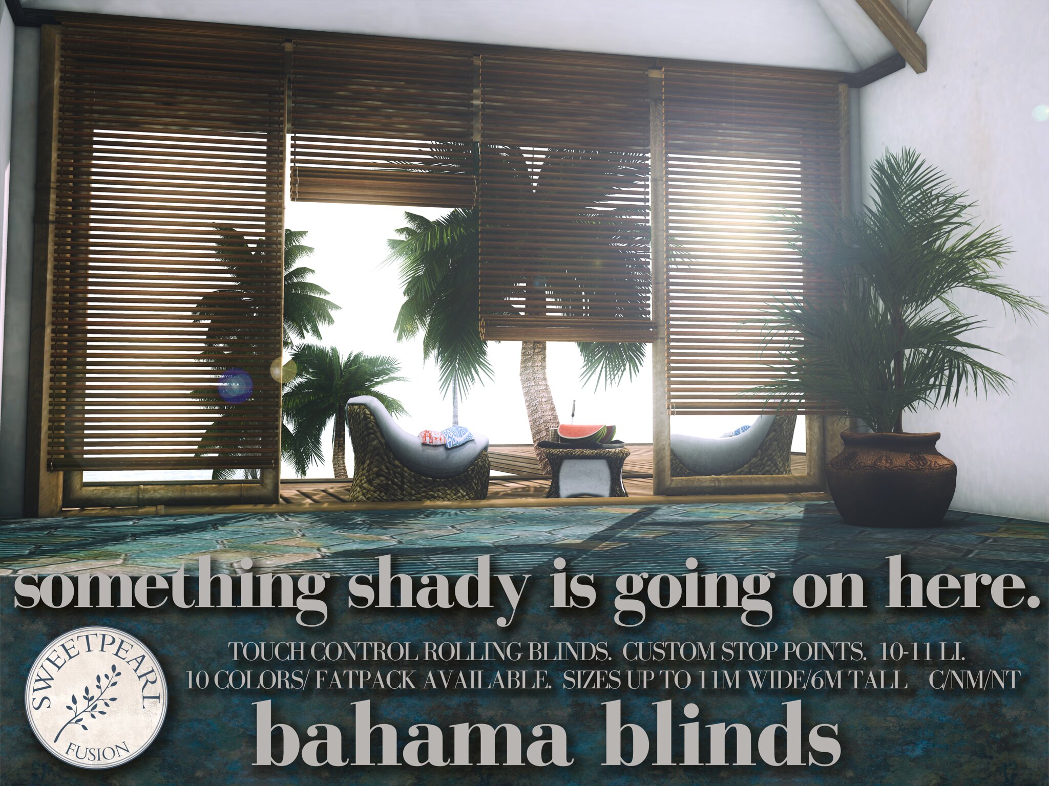 Sweetpearl Fusion – Bahama Blinds