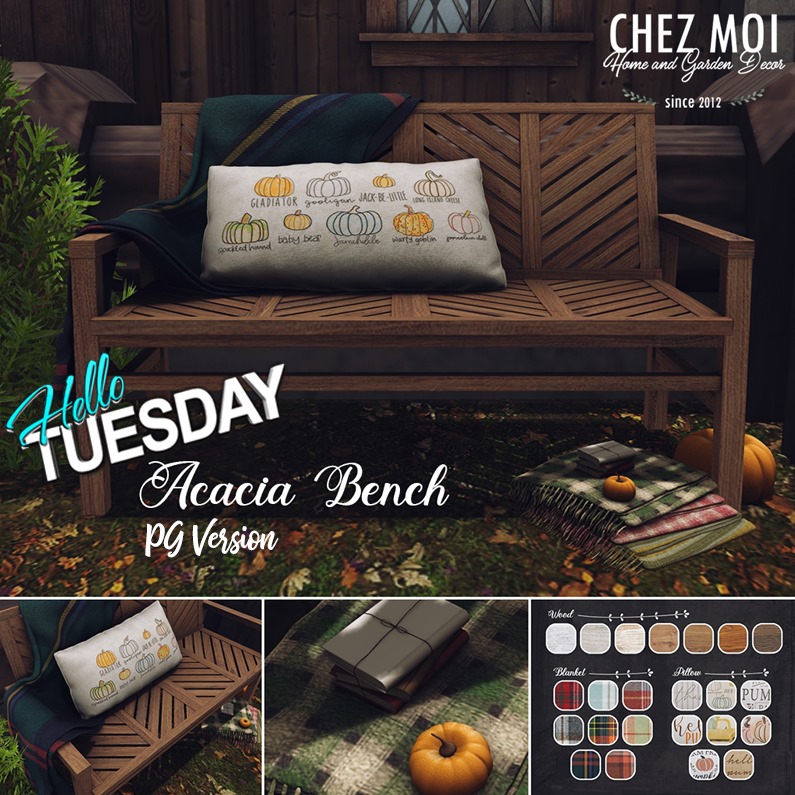 Chez Moi – Acacia Bench