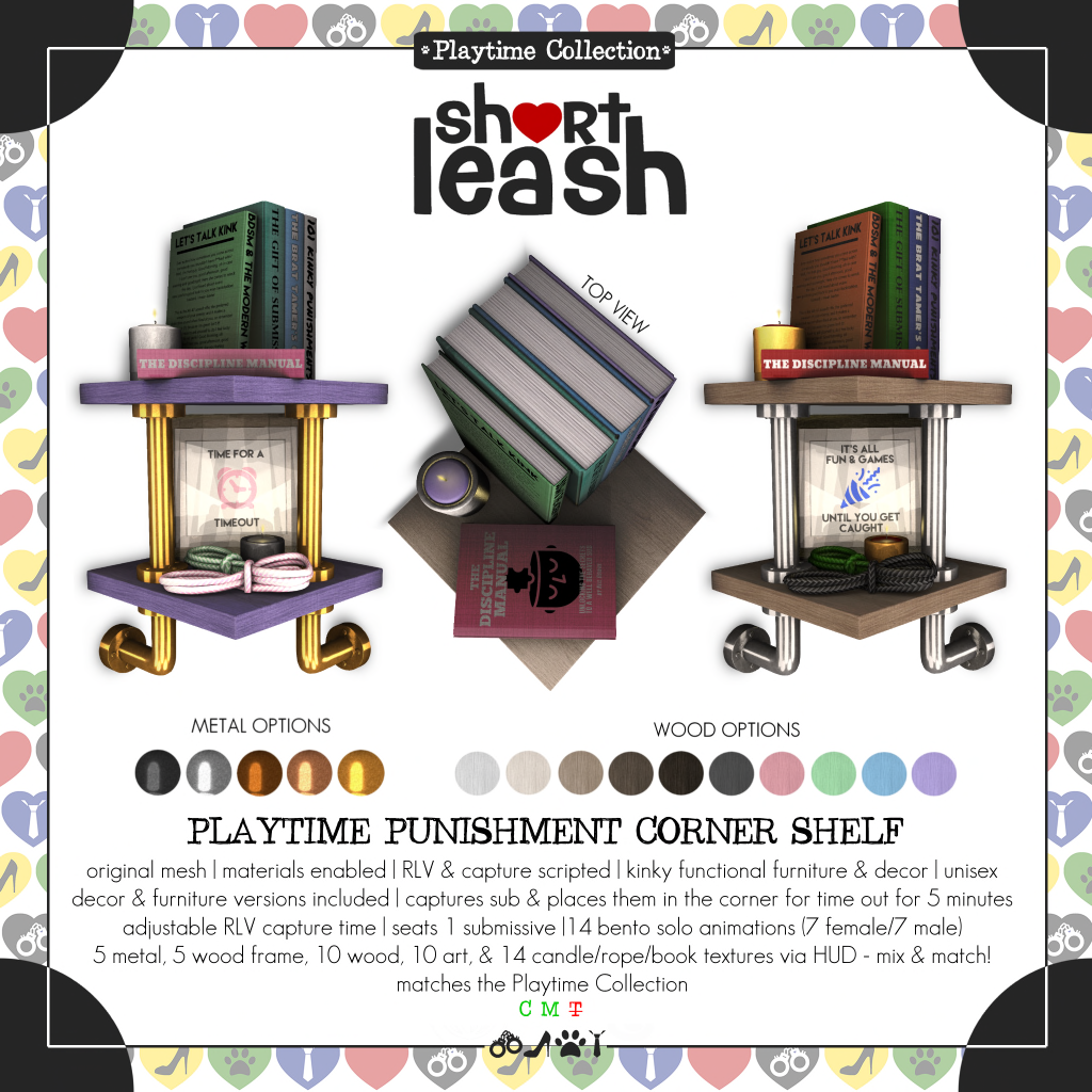 Short Leash – Playtime Punishment Corner Shelf