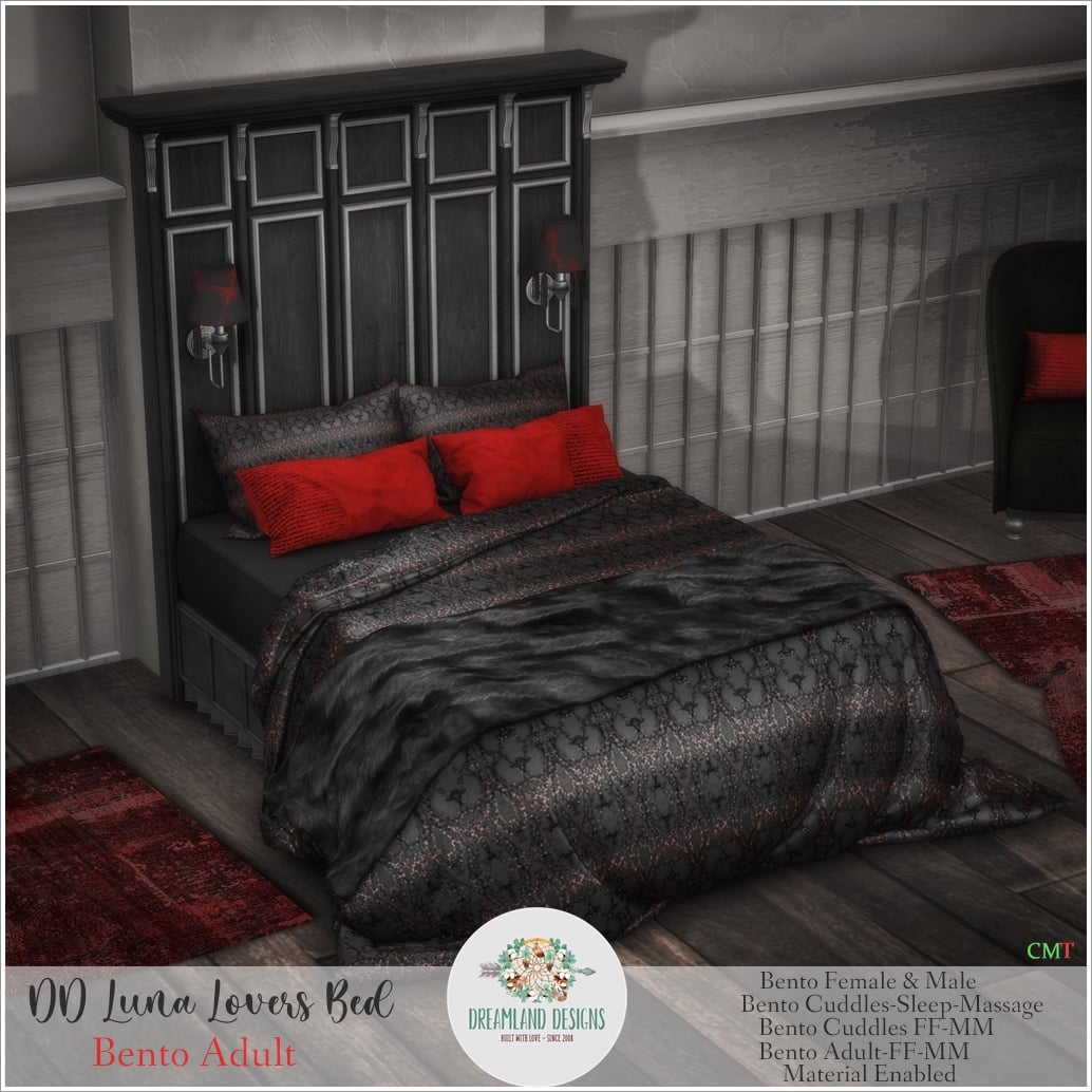 Dreamland Designs – Luna Lovers Bed