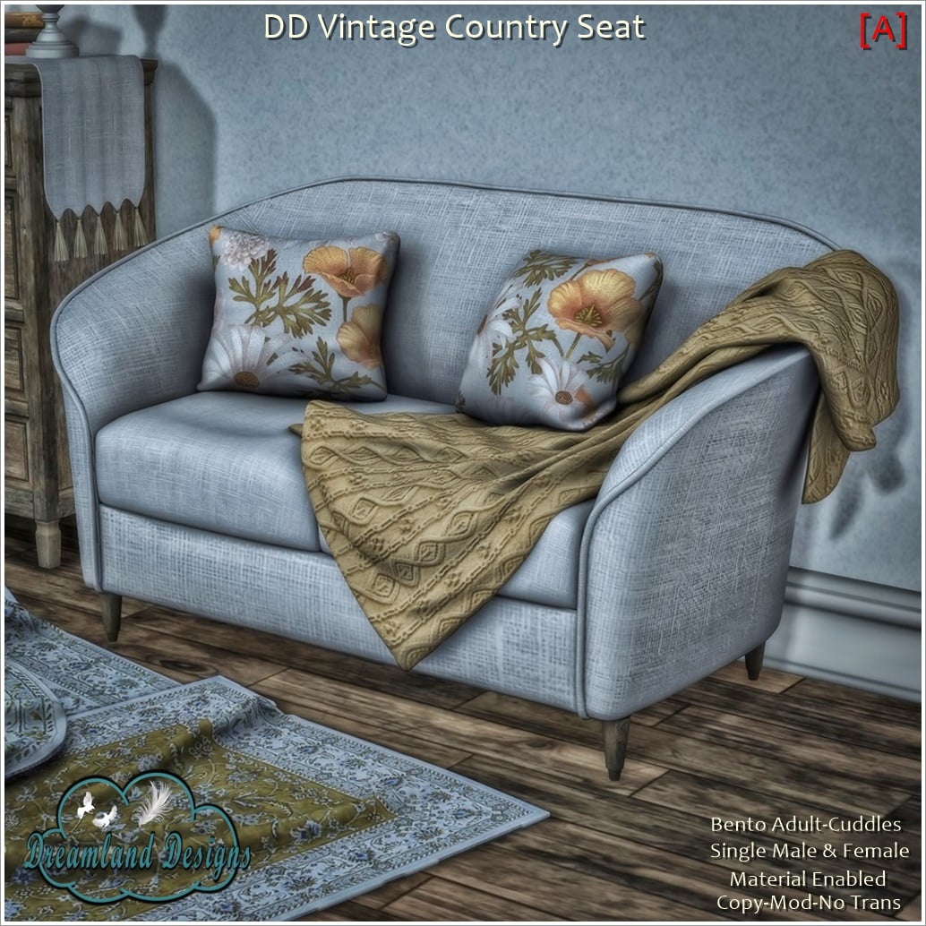 Dreamland Designs – Vintage Country Seat