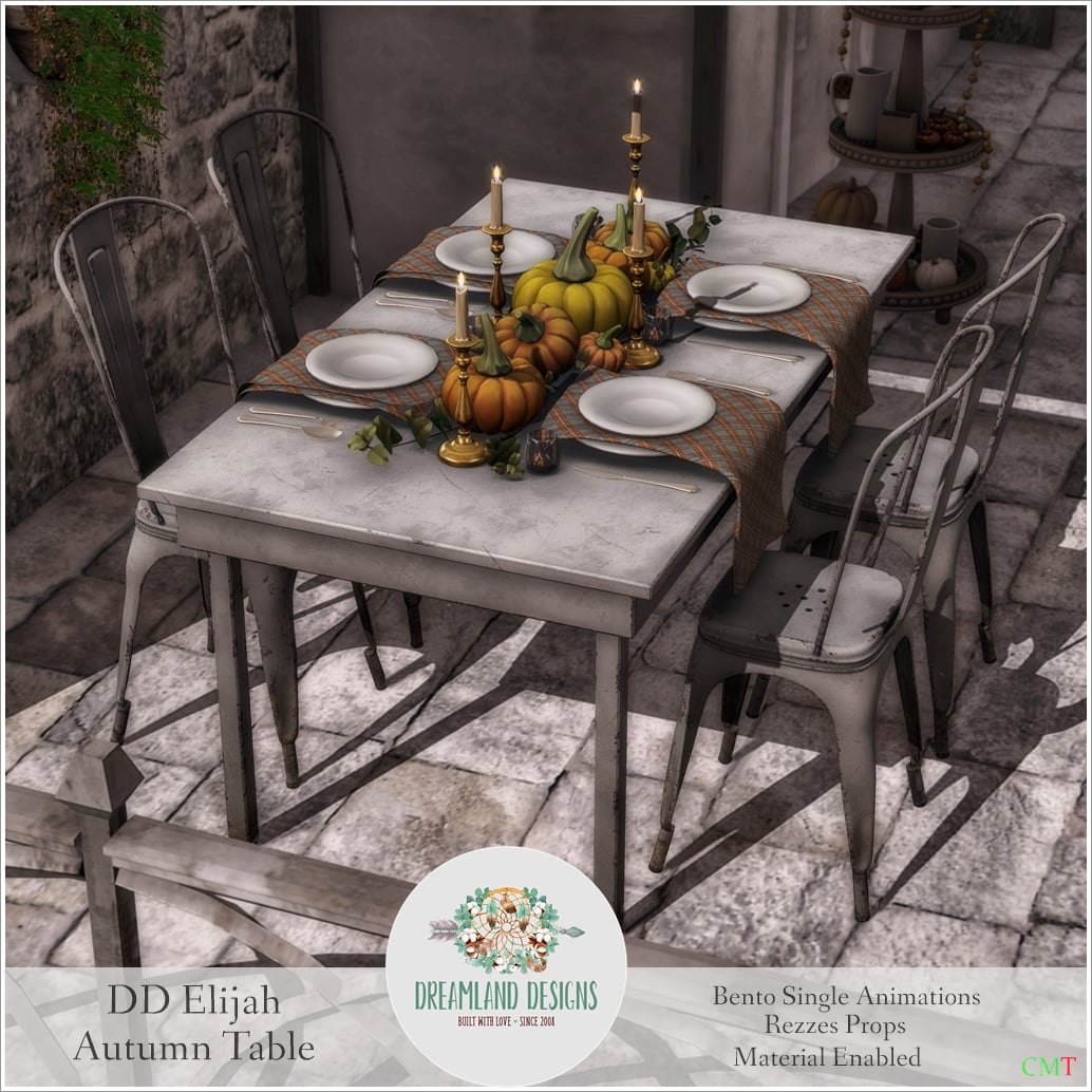 Dreamland Designs – Elijah Autumn Table