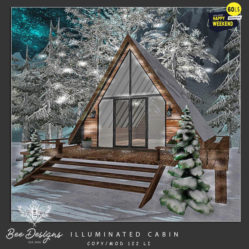 Bee Designs – Illuminated Cabin