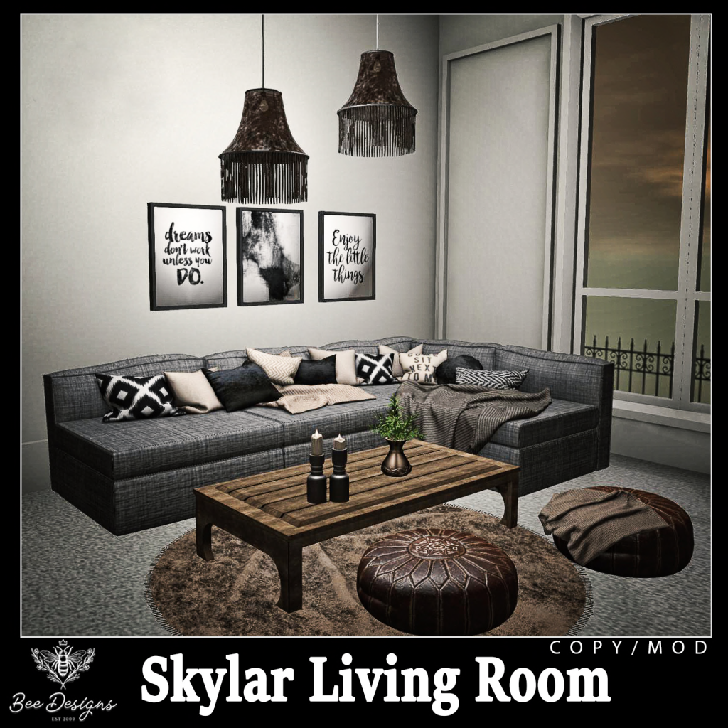 Bee Designs – Skylar Living Room