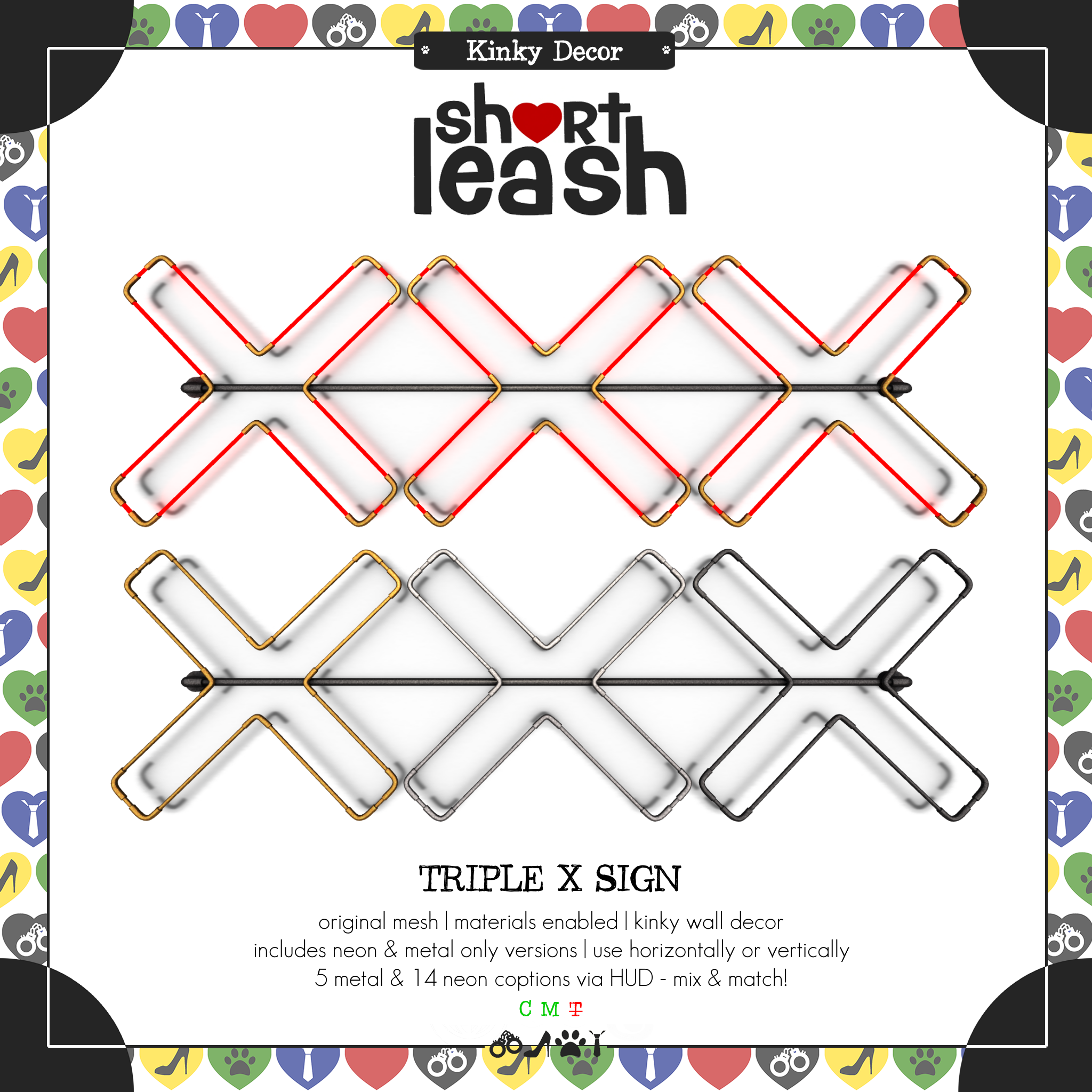 Short Leash – Triple X Sign