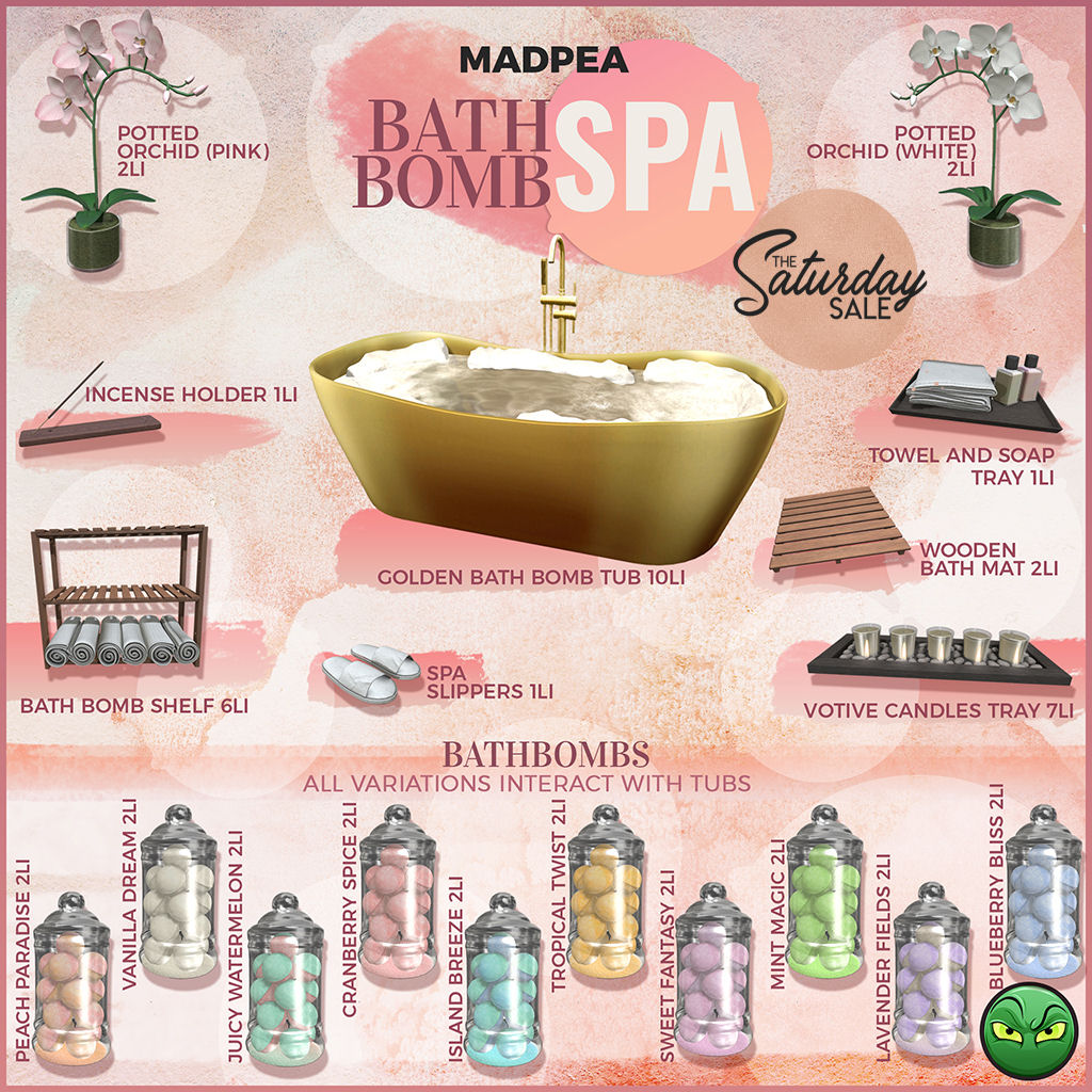 MadPea – Bath Bomb Spa Fatpack