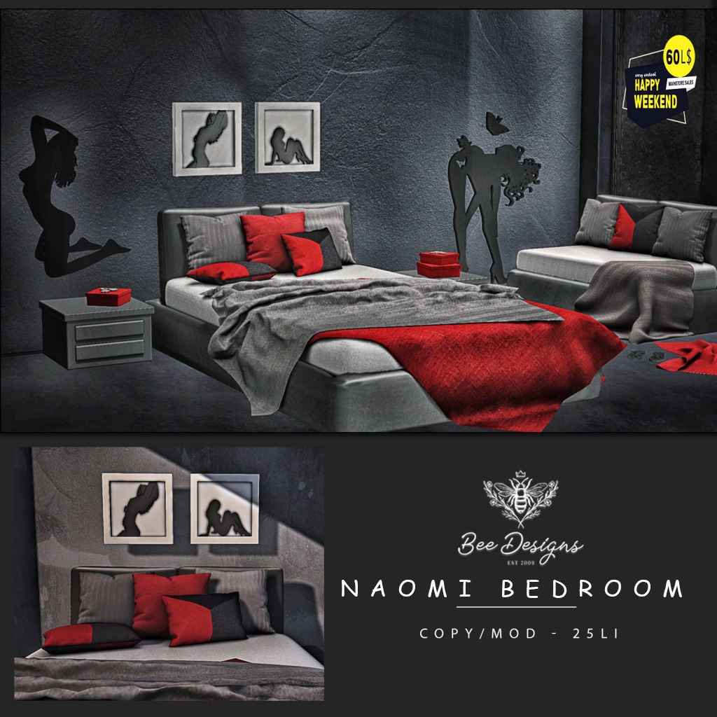 Bee Designs – Naomi Bedroom Set