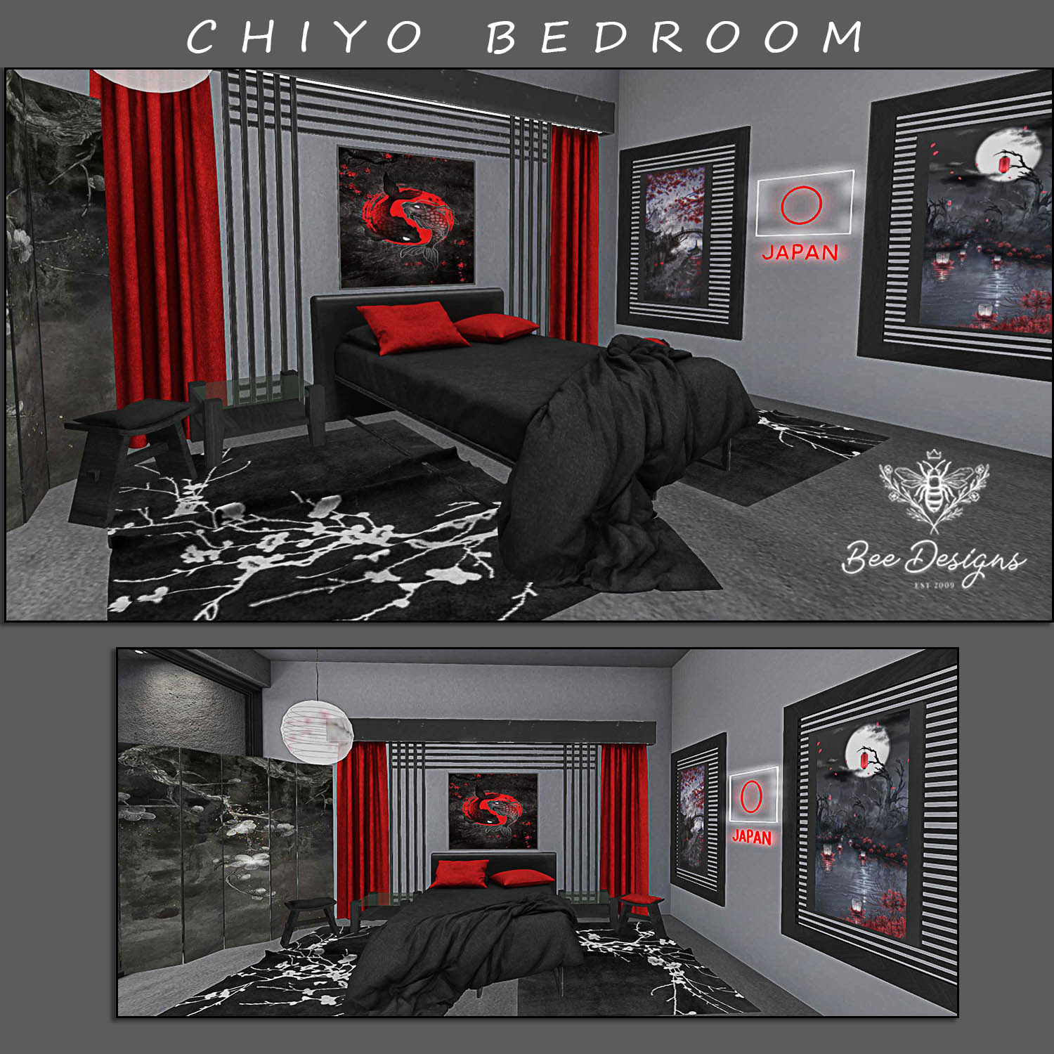 Bee Designs – Chiyo Bedroom