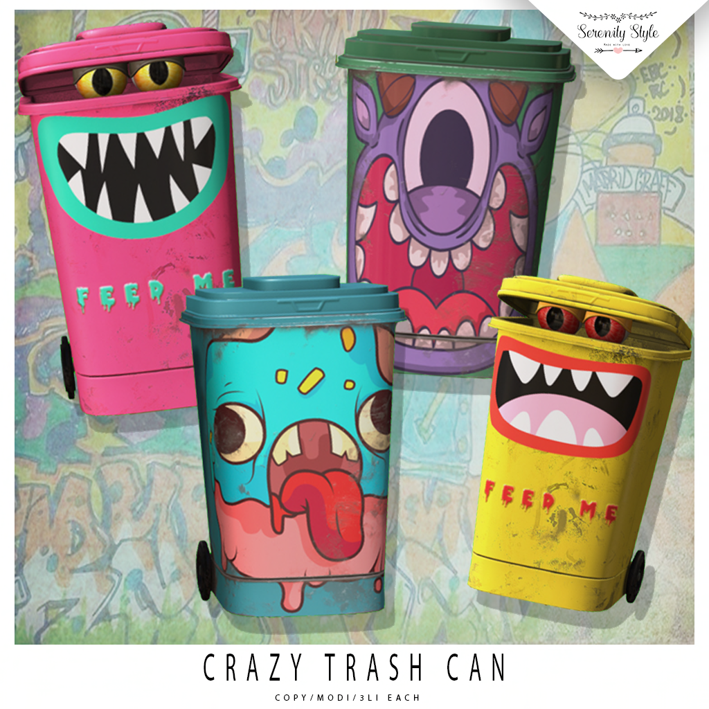 Serenity Style – Crazy Trash Can