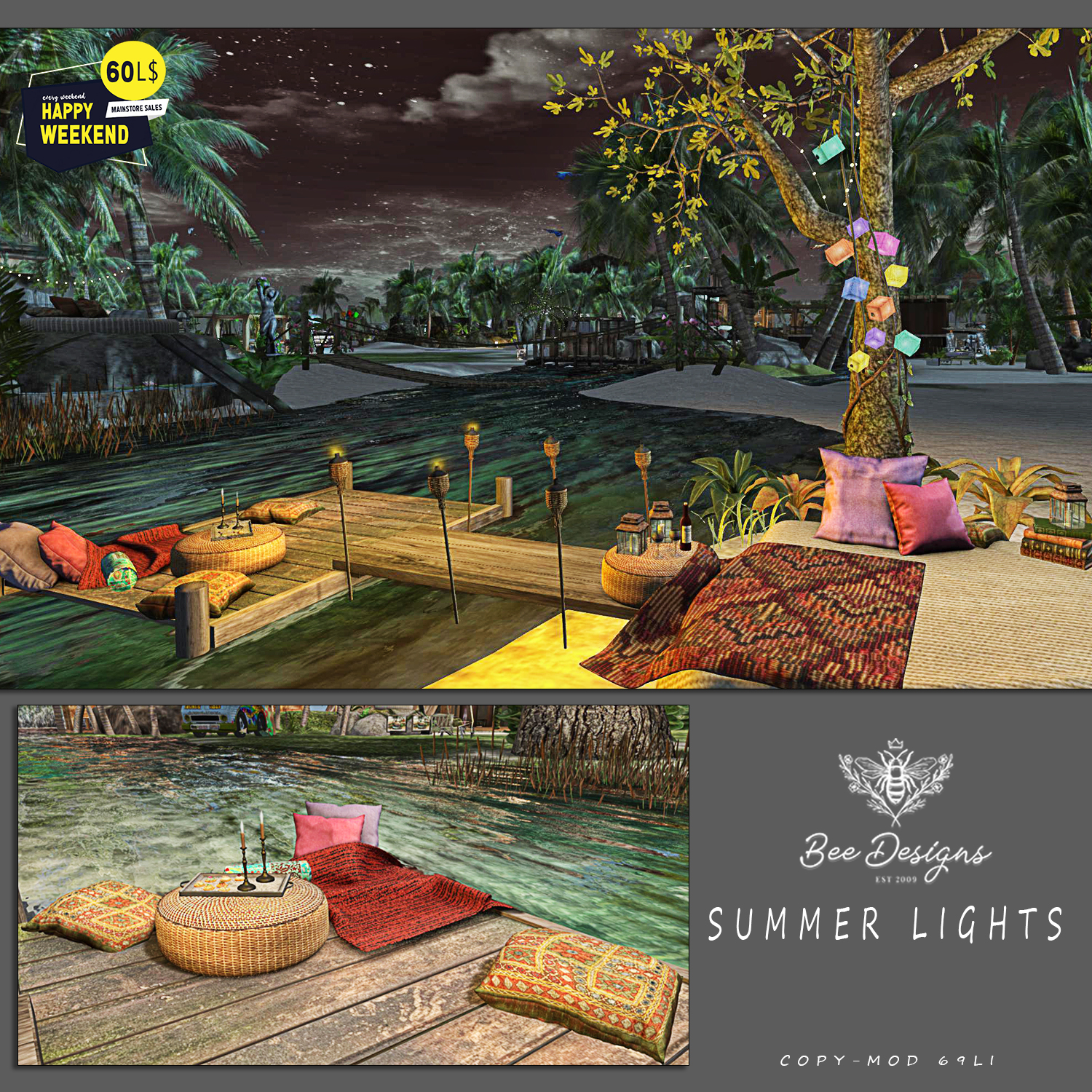 Bee Designs – Summer Lights