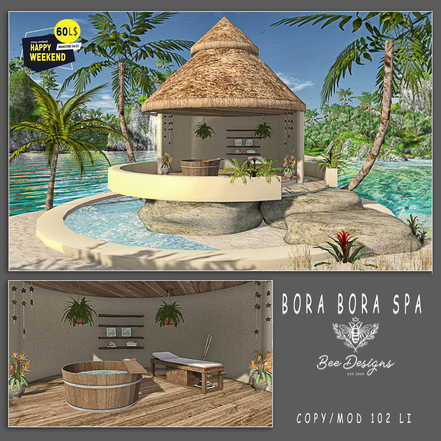 Bee Designs – Bora Bora Spa