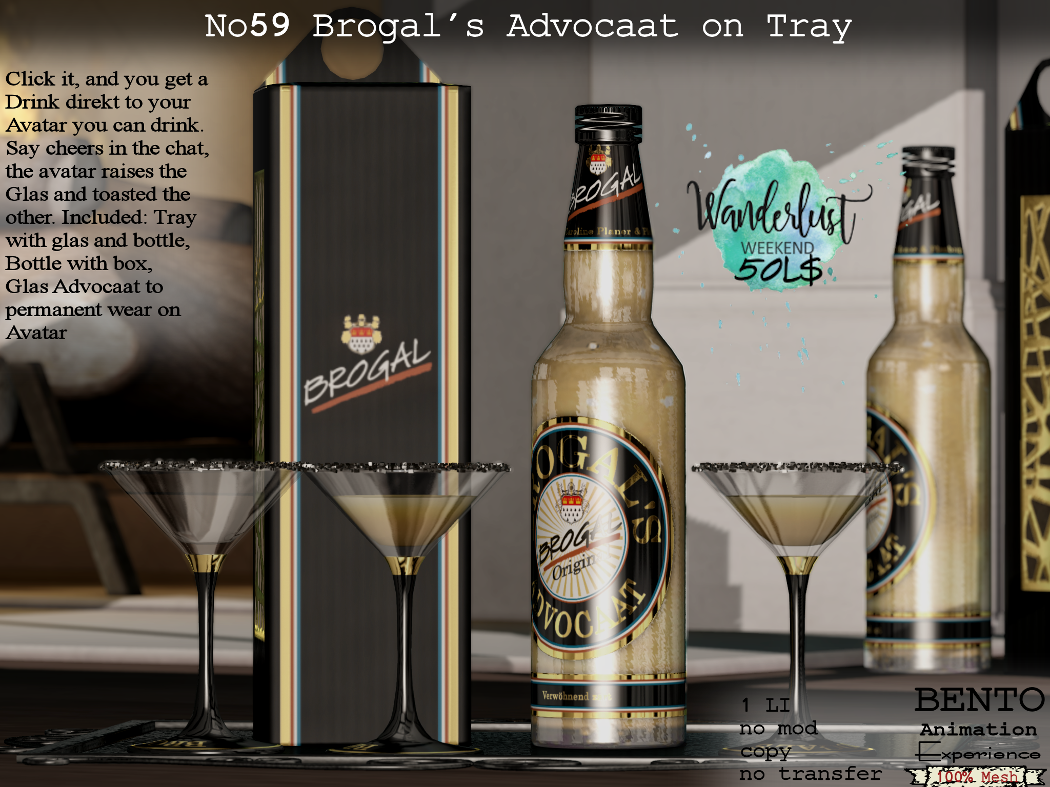 No59 – Brogals Advocaat Tray