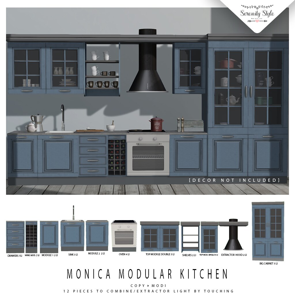 Serenity Style – Monica Modular Kitchen