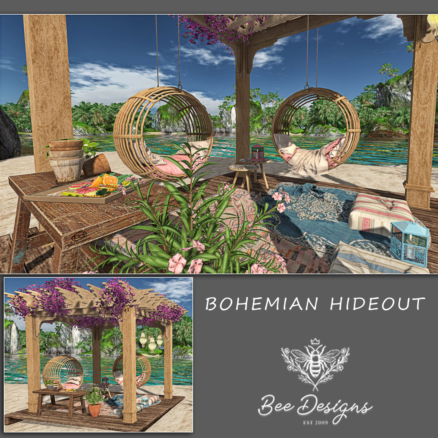 Bee Designs – Bohemian Hideout