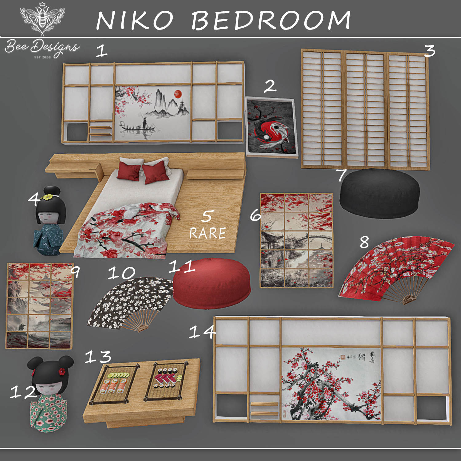 Bee Designs – Niko Bedroom