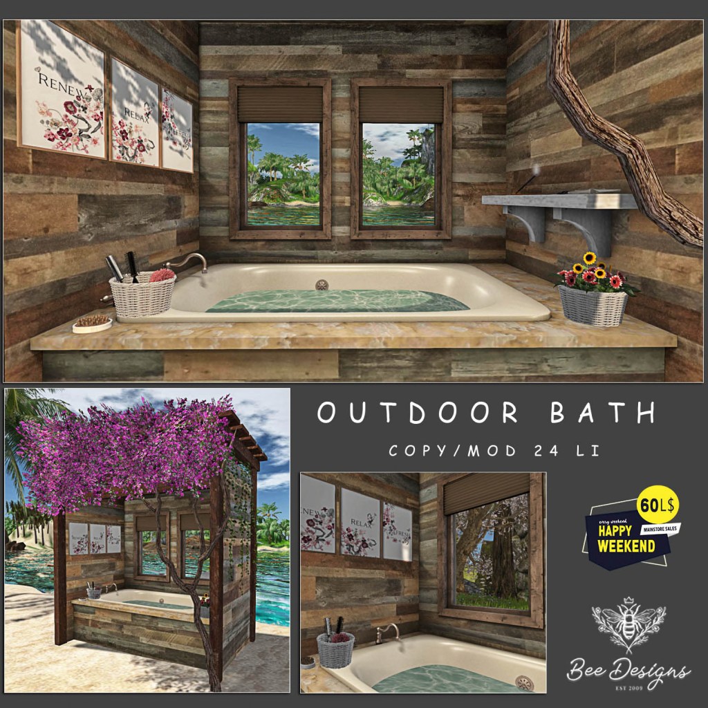Bee Designs – Outdoor Bath