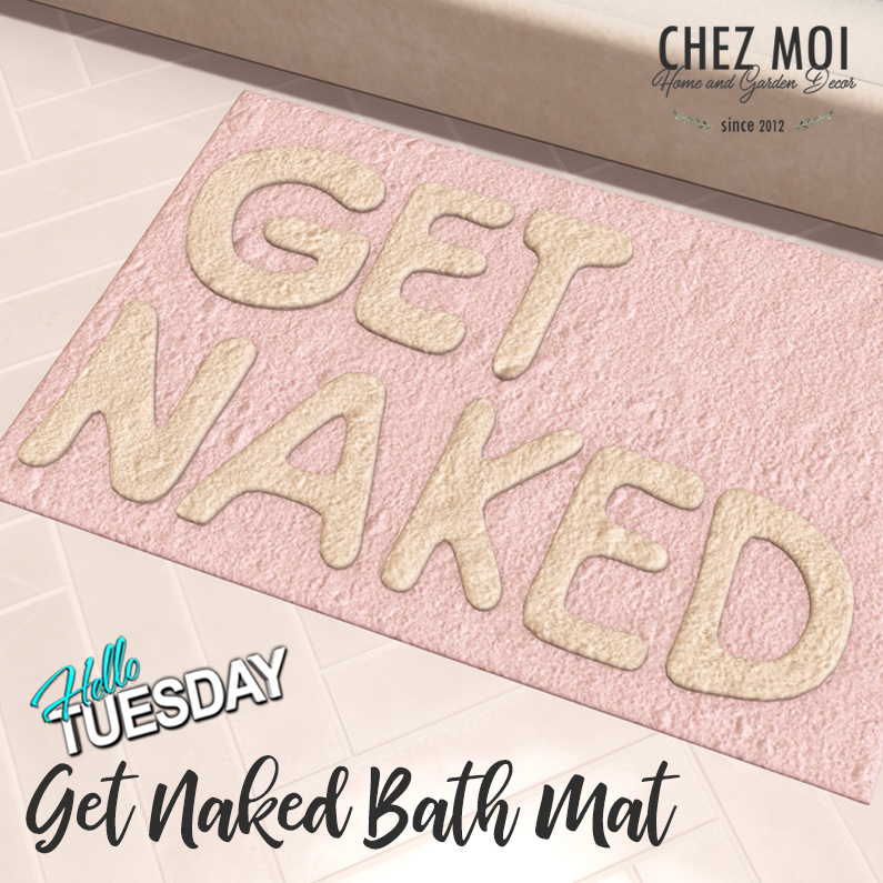 Chez Moi – Get Naked Bath Mat