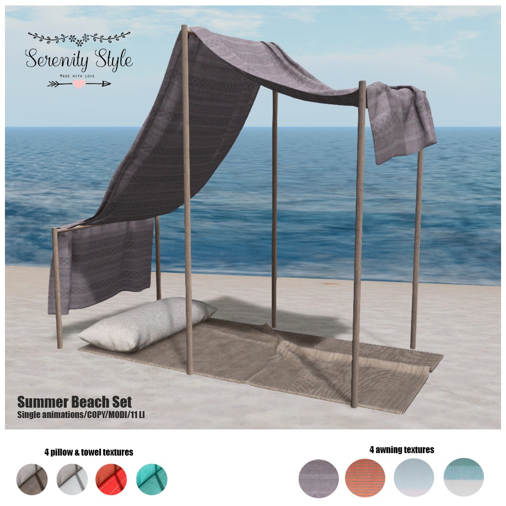 Serenity Style – Summer Beach Set