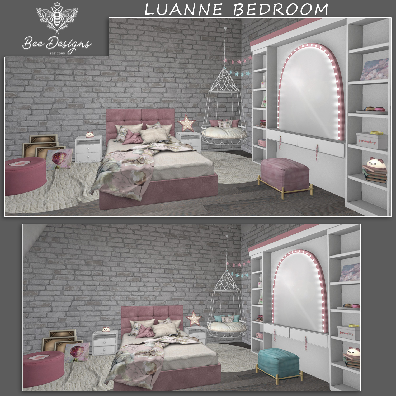 Bee Designs – Luanne Bedroom