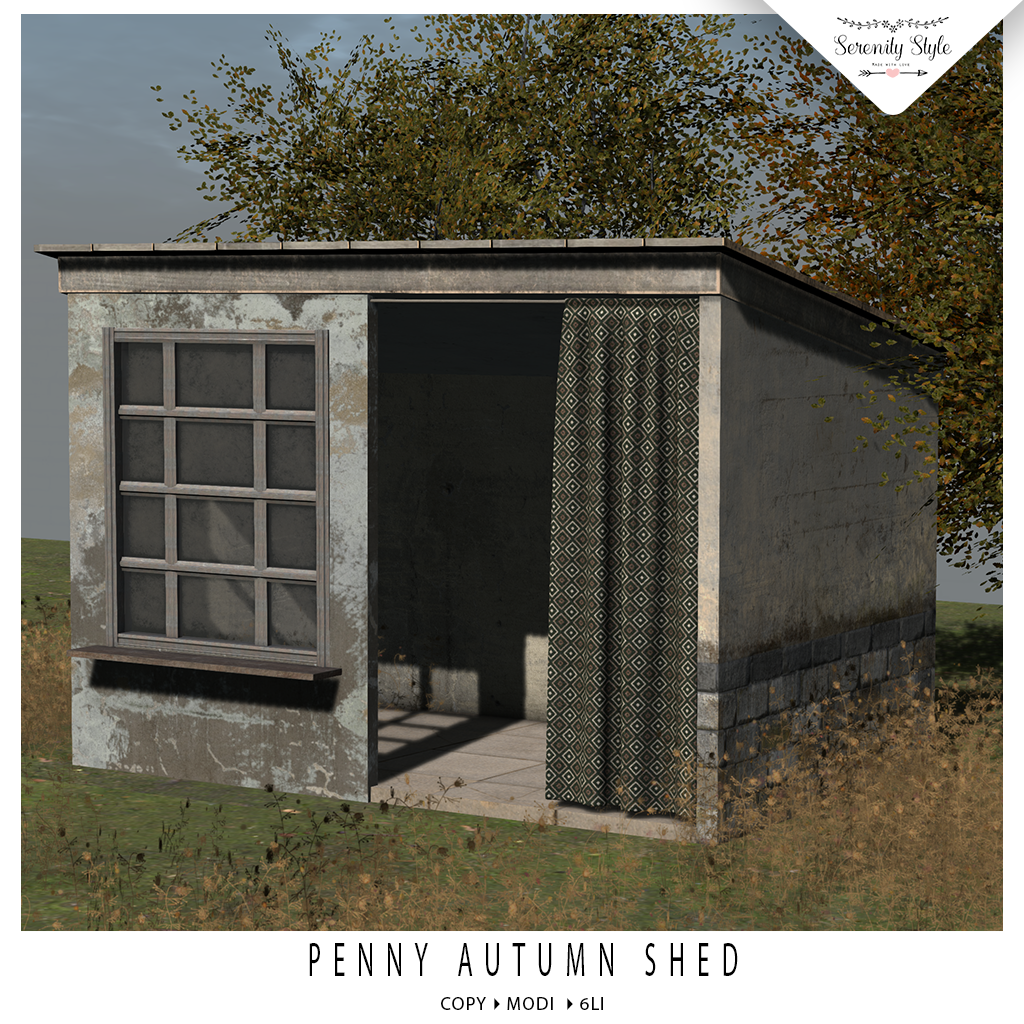 Serenity Style – Penny Autumn Shed