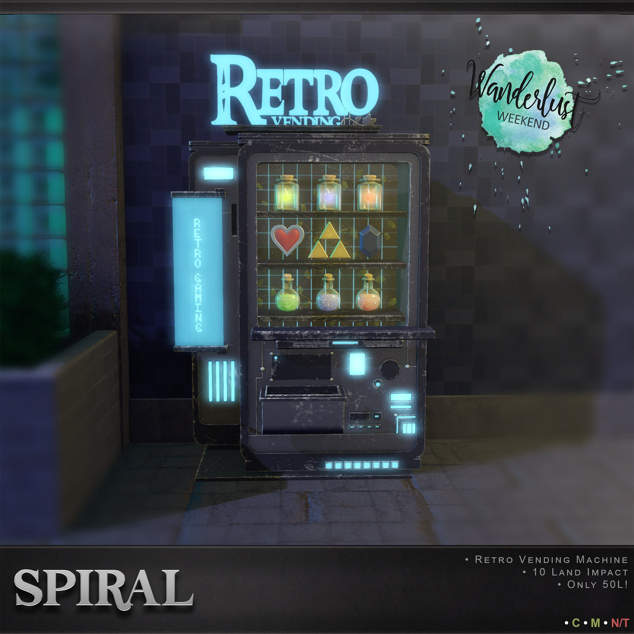 Spiral – Retro Vending Mchine