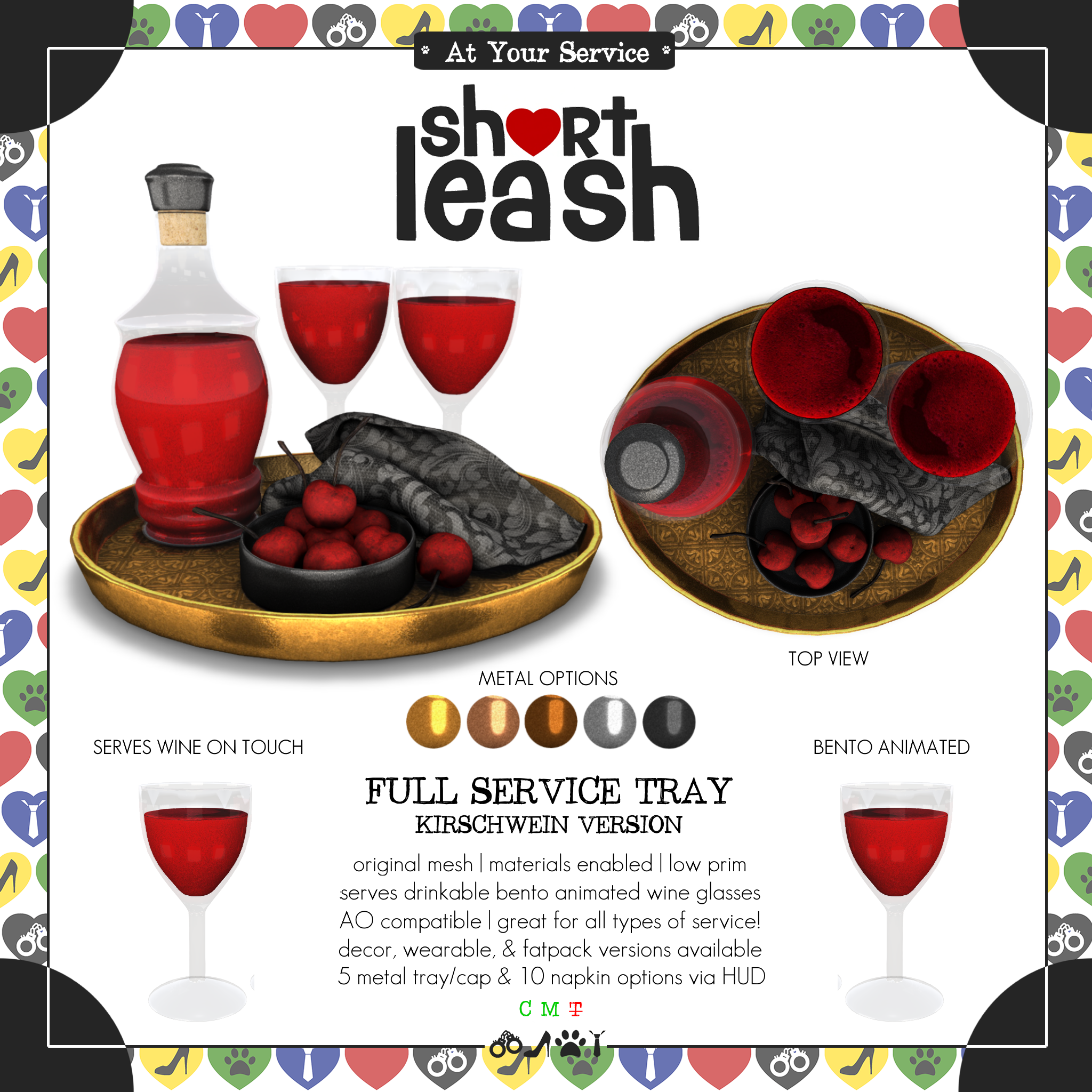 Short Leash – Full Service Tray