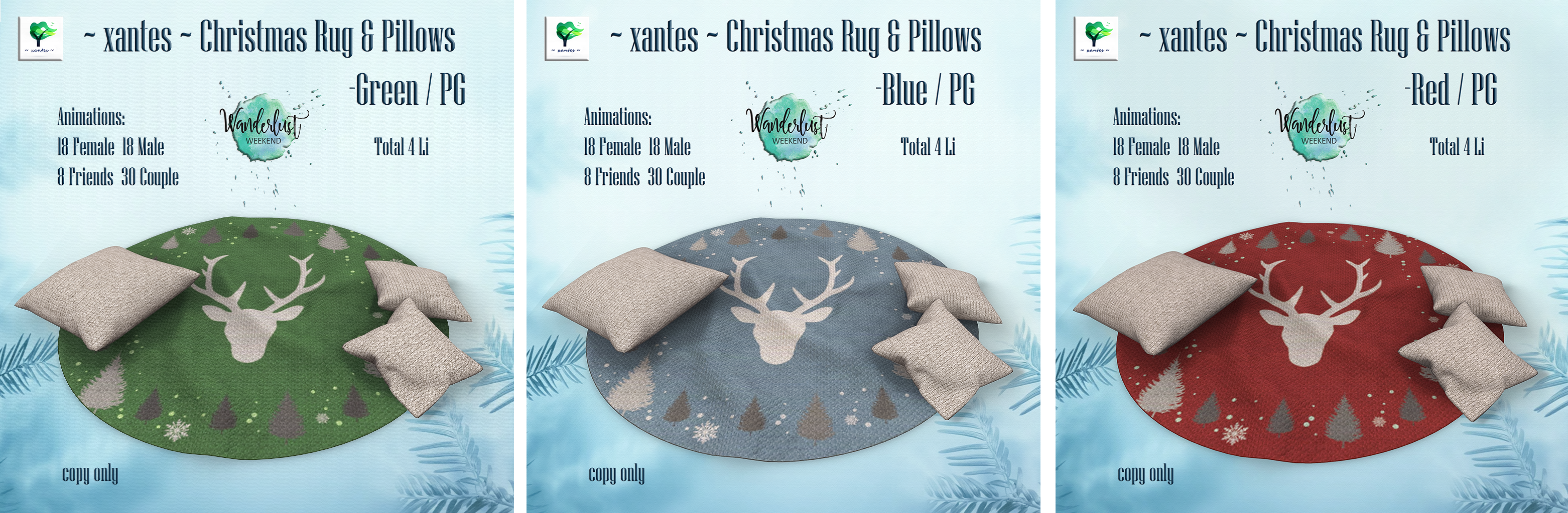 Xantes – Christmas Rugs