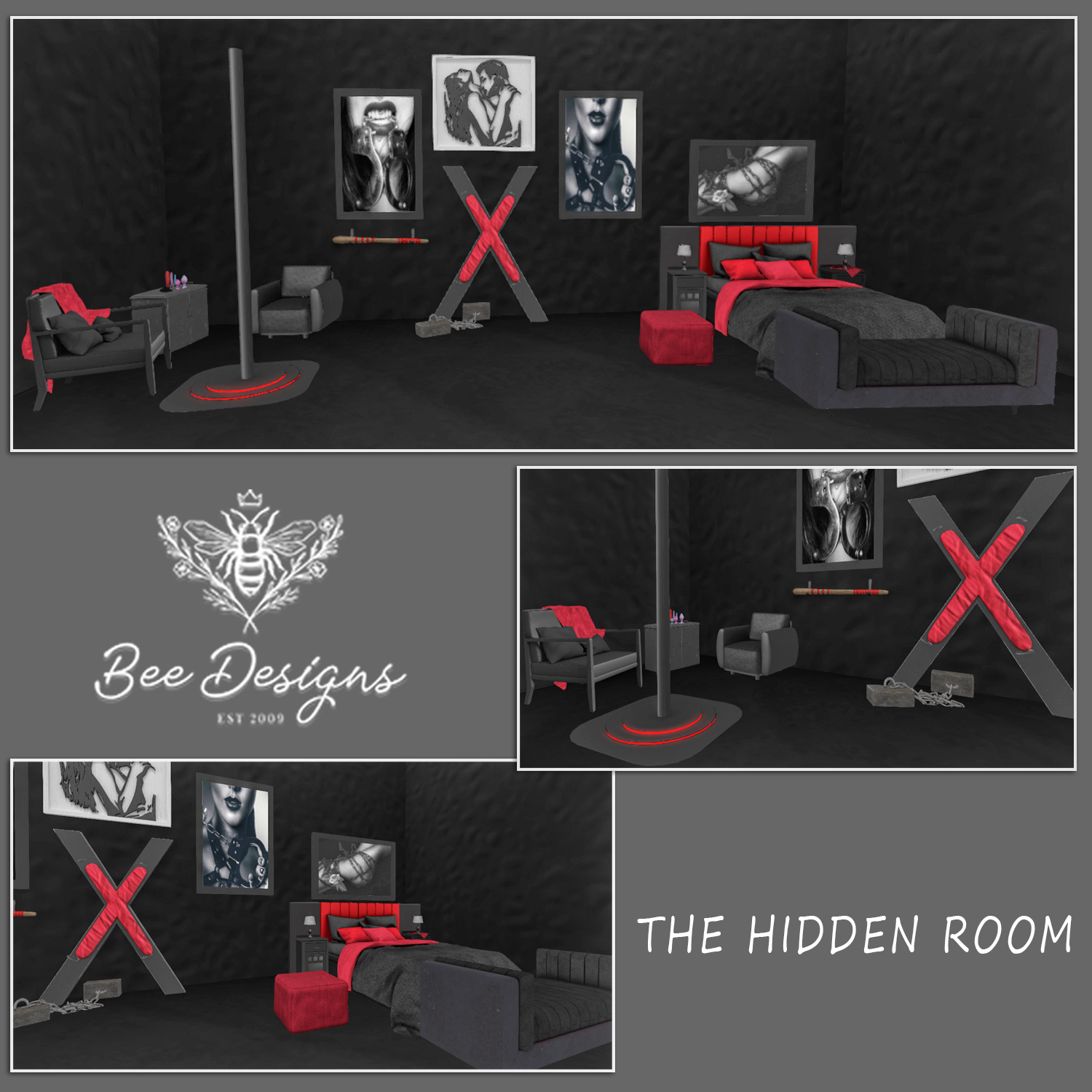 Bee Designs – The Hidden Room