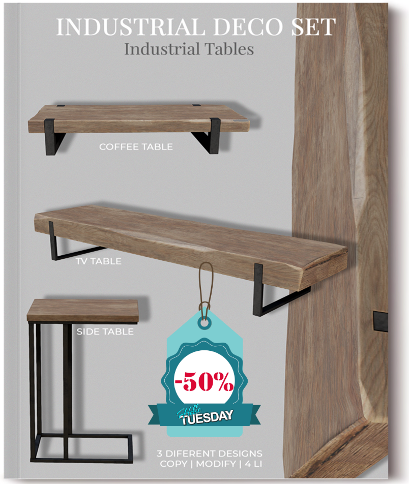 Minimal – Industrial Tables