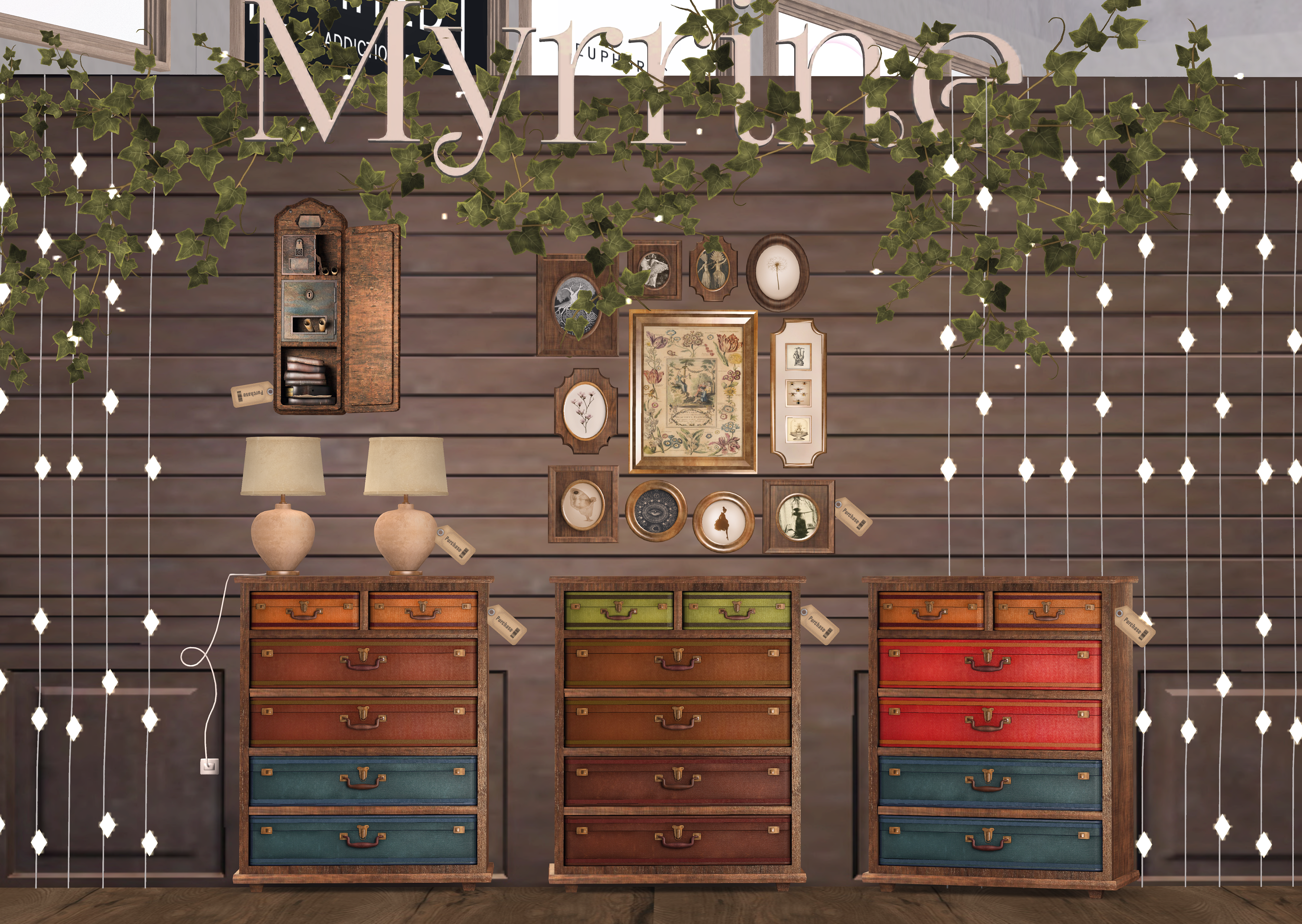 Myrrine – Vintage Items Set