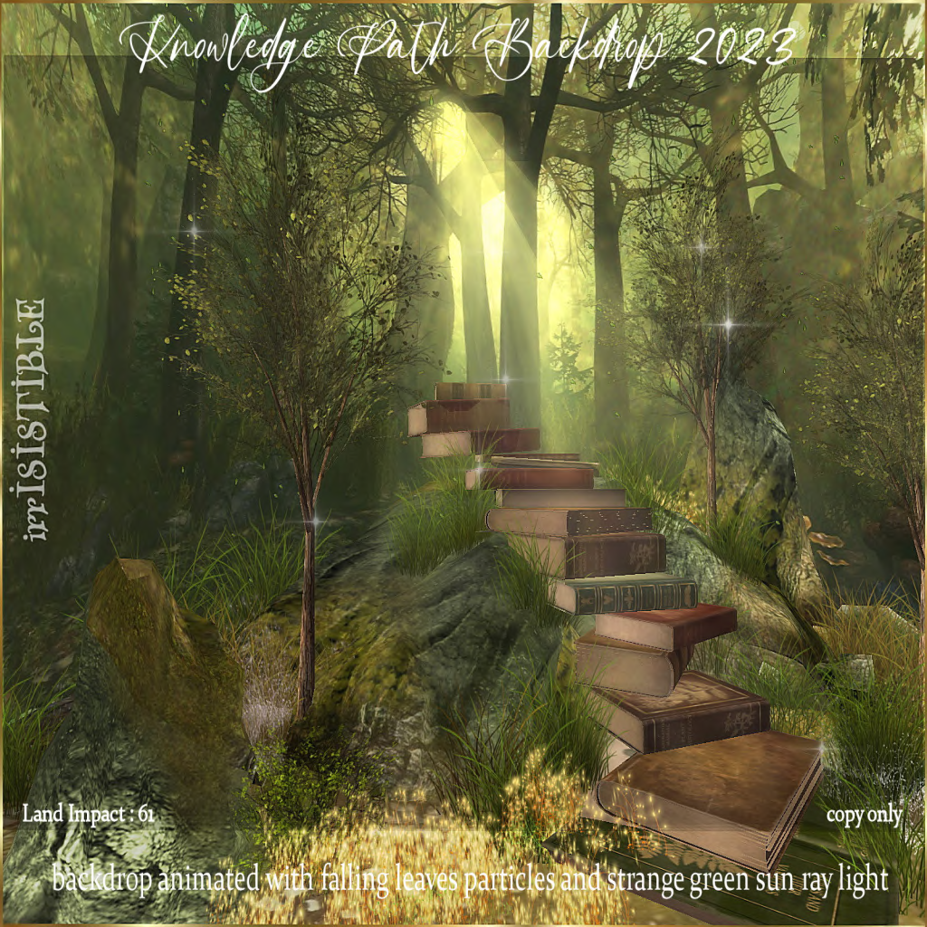 IrISIStible – Knowledge Path Backdrop 2023