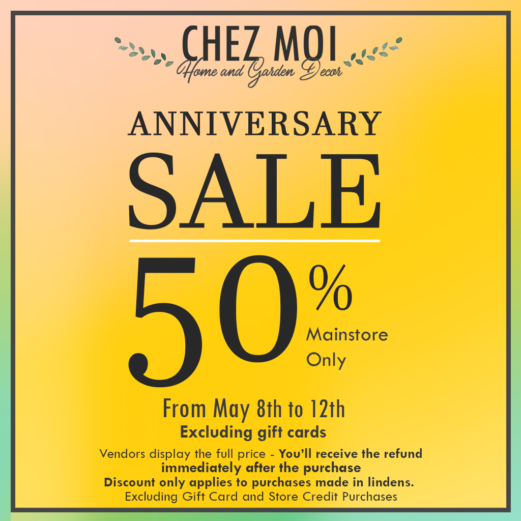 Chez Moi – 11th Anniversary!